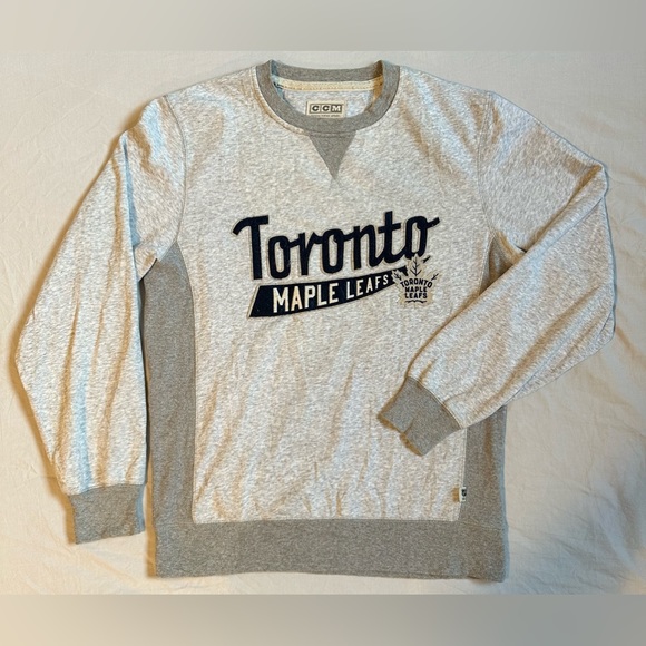 CCM Sweaters Toronto Maple Leafs Ccm Crewneck Poshmark